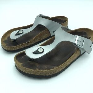 Birkenstock Silver Sandals